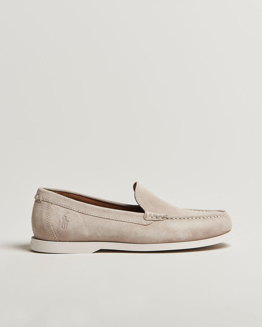 Heren | Instappers | Polo Ralph Lauren | Merton Suede Loafer Milkshake