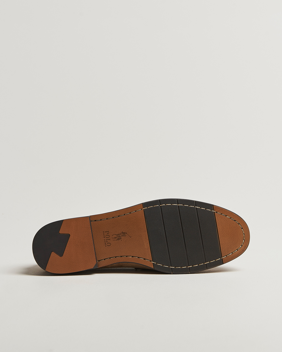 Heren | Instappers | Polo Ralph Lauren | Alston Suede Penny Loafer Desert Tan