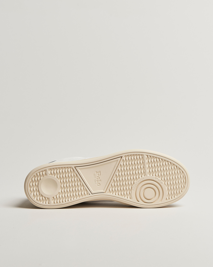 Heren | Sneakers | Polo Ralph Lauren | Aera Suede Sneaker Bianco/White