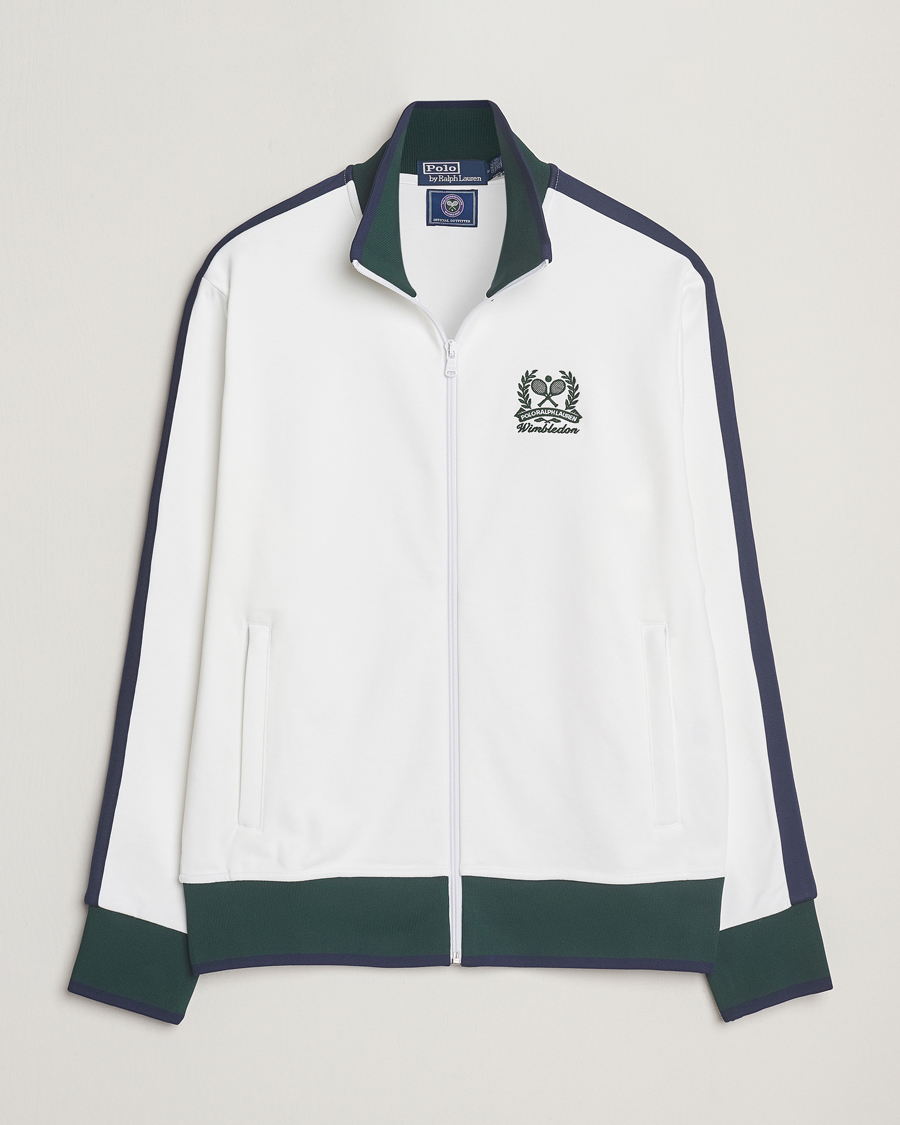 Heren | Truien | Polo Ralph Lauren | Wimbledon Full-Zip Ceramic White