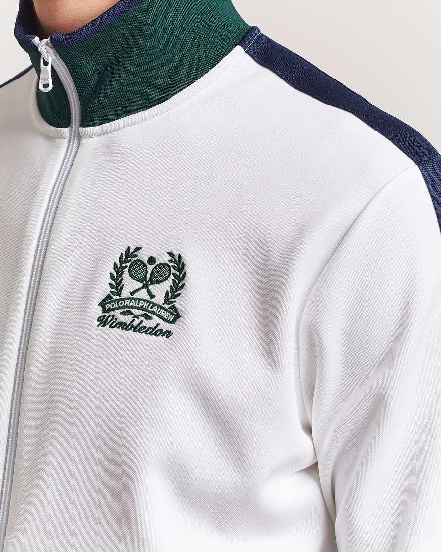Heren | Truien | Polo Ralph Lauren | Wimbledon Full-Zip Ceramic White