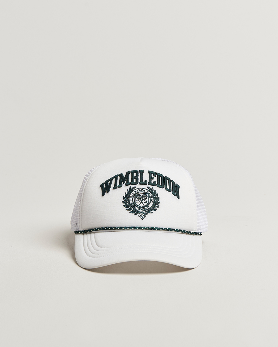 Heren | Polo Ralph Lauren Wimbledon Trucker Cap White | Polo Ralph Lauren | Wimbledon Trucker Cap White