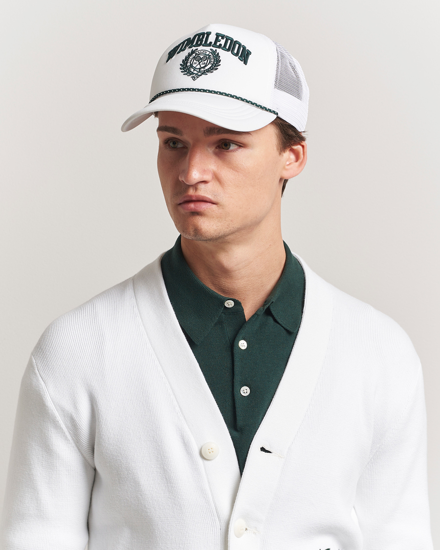 Heren | Polo Ralph Lauren Wimbledon Trucker Cap White | Polo Ralph Lauren | Wimbledon Trucker Cap White