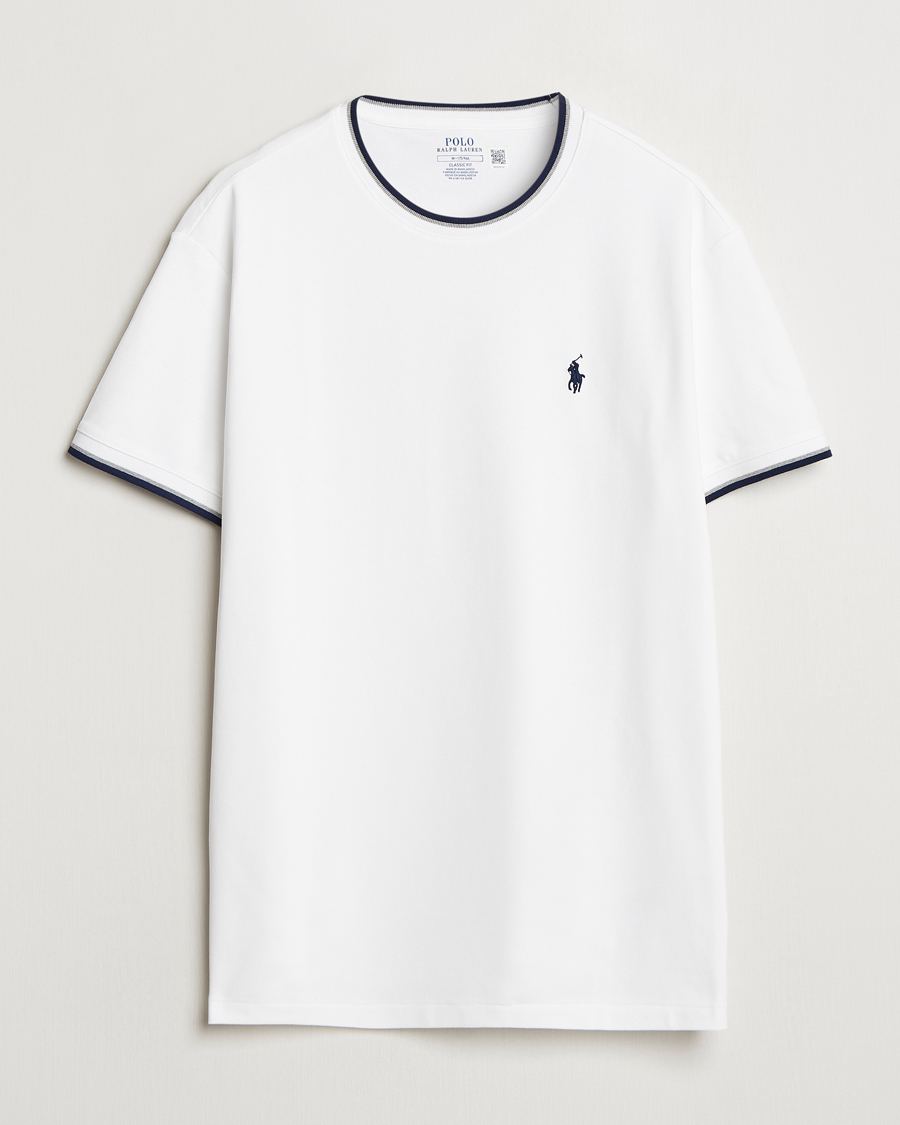 Heren | T-shirts | Polo Ralph Lauren | Mesh Polo Tee White