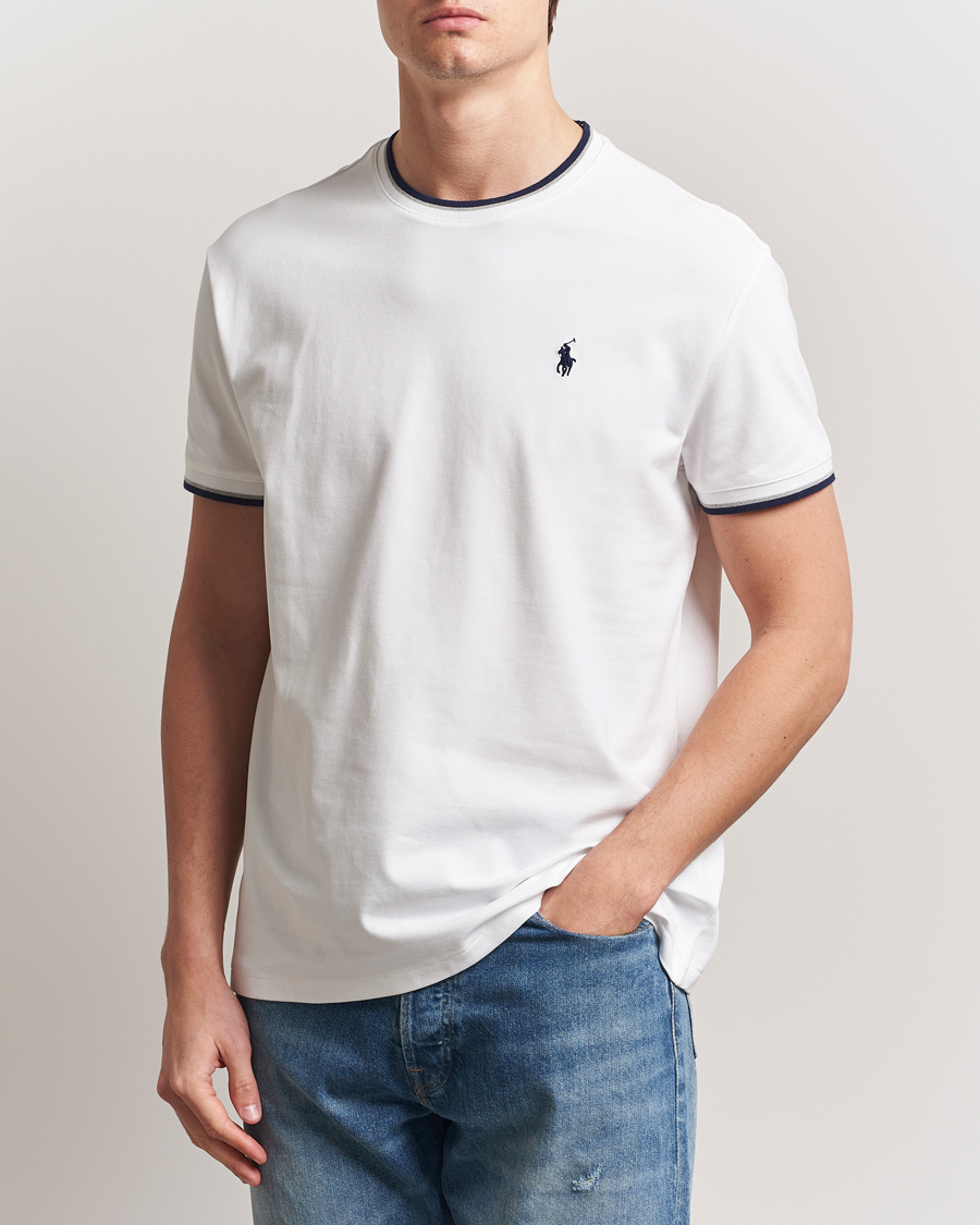 Heren | T-shirts | Polo Ralph Lauren | Mesh Polo Tee White
