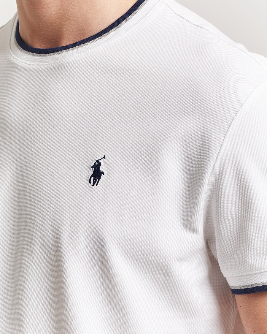 Heren | T-shirts | Polo Ralph Lauren | Mesh Polo Tee White