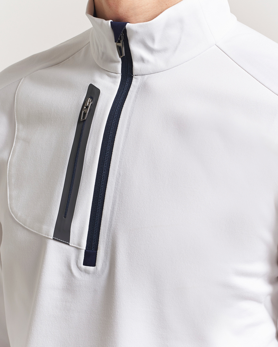 Heren | Truien | RLX Ralph Lauren | Luxury Jersey Half Zip Ceramic White