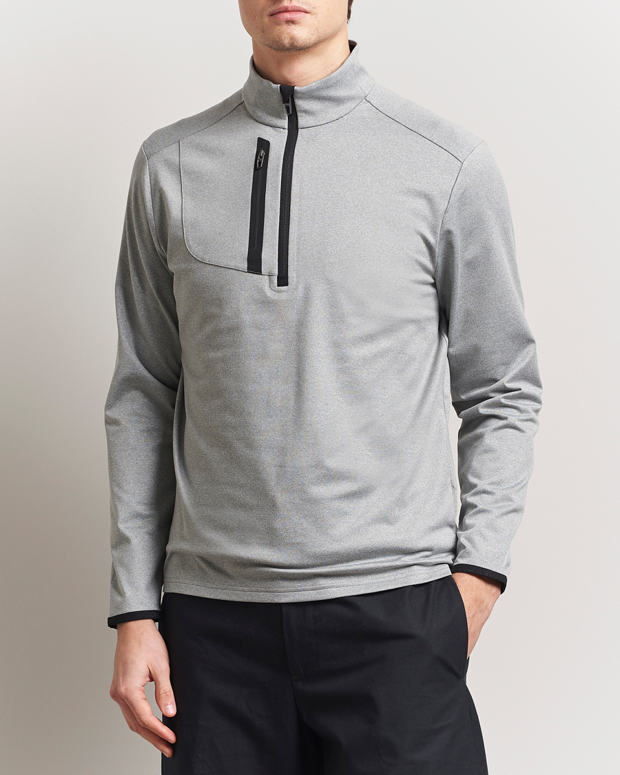 Heren | Truien | RLX Ralph Lauren | Luxury Jersey Half Zip Andover Heather