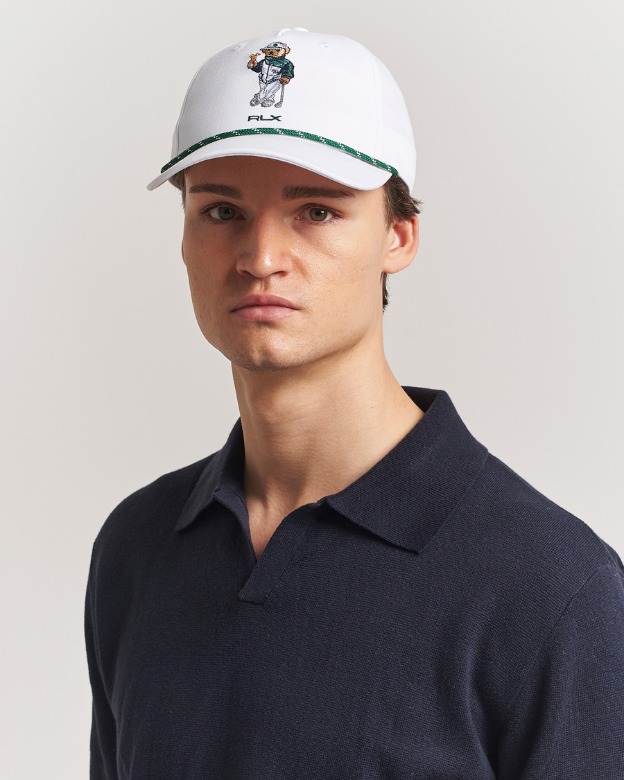 Heren | RLX Ralph Lauren Cocktail Bear Cap White | RLX Ralph Lauren | Cocktail Bear Cap White