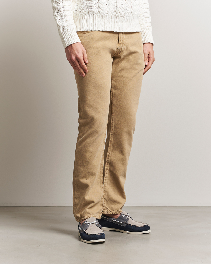 Heren | Jeans | Polo Ralph Lauren | Hampton Cotton Blend Jeans Coastal Beige