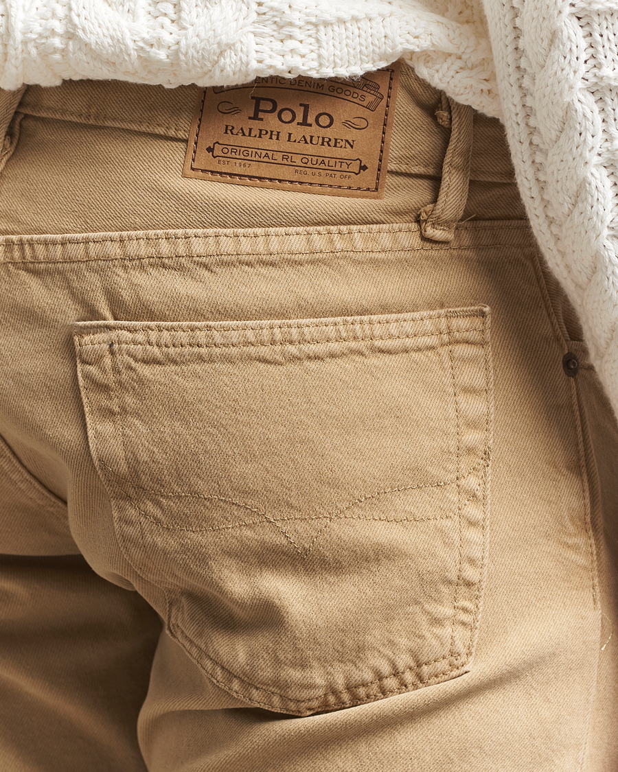 Heren | Jeans | Polo Ralph Lauren | Hampton Cotton Blend Jeans Coastal Beige