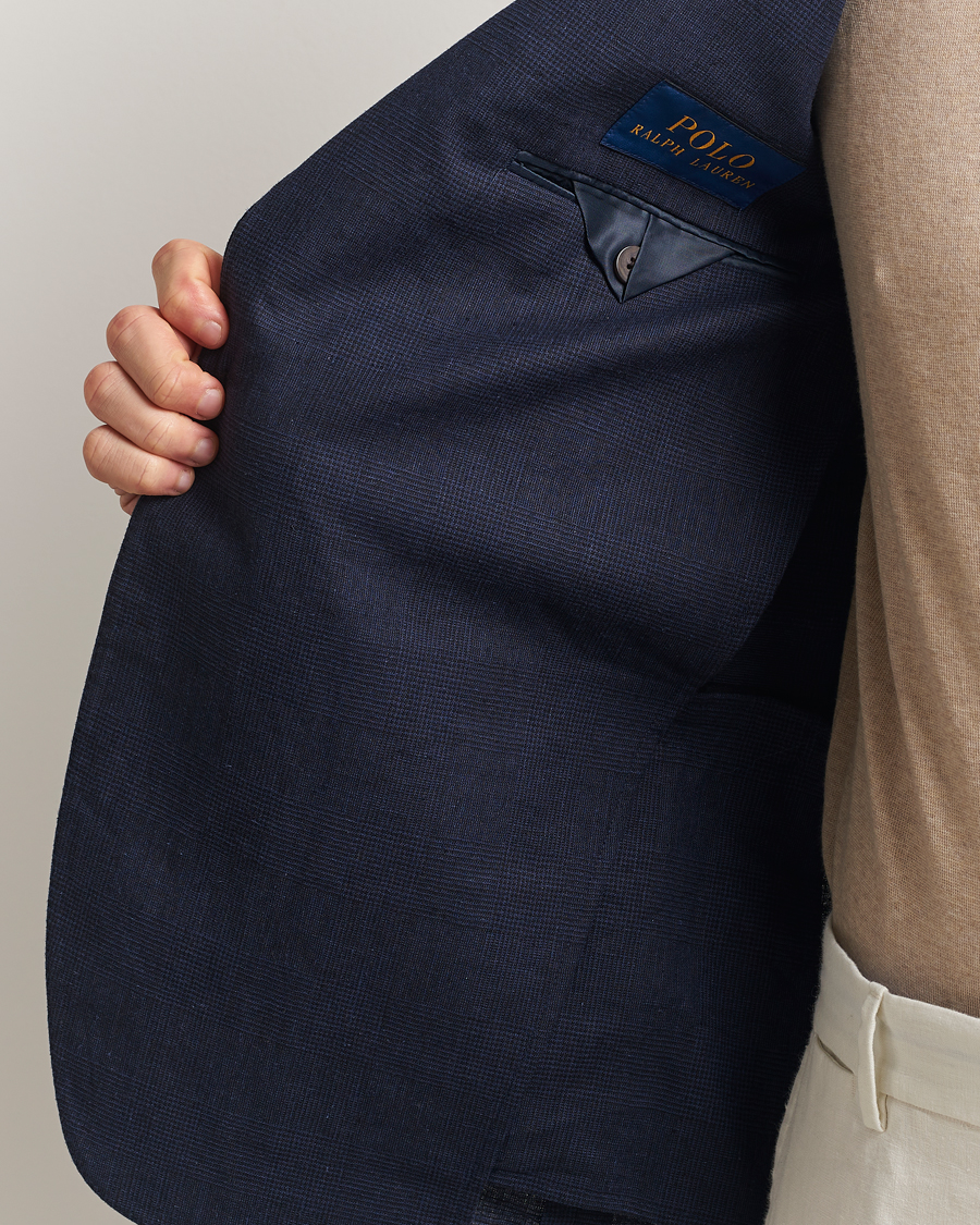 Heren | Blazers | Polo Ralph Lauren | Tonal Glenplaid Sportcoat Dark Navy/Navy