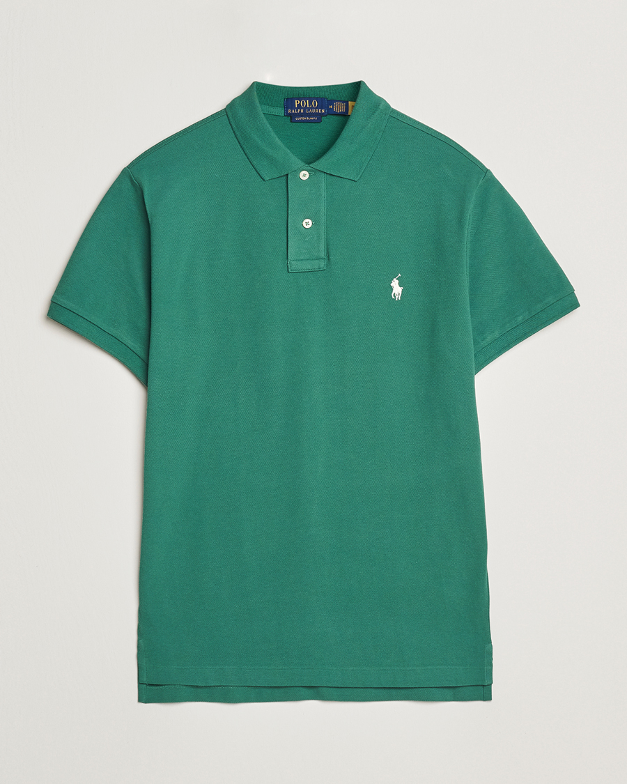 Heren | Polo's | Polo Ralph Lauren | Custom Slim Fit Polo Antique Green