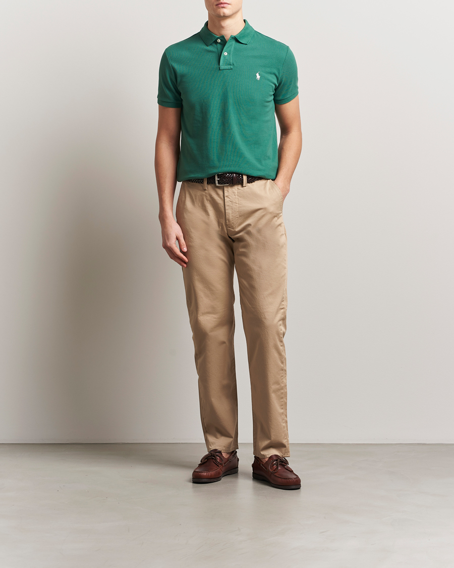 Heren | Polo's | Polo Ralph Lauren | Custom Slim Fit Polo Antique Green