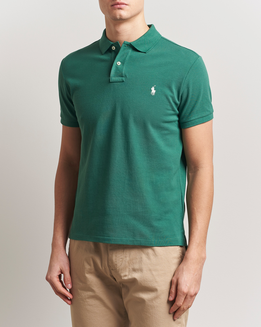 Heren | Polo's | Polo Ralph Lauren | Custom Slim Fit Polo Antique Green