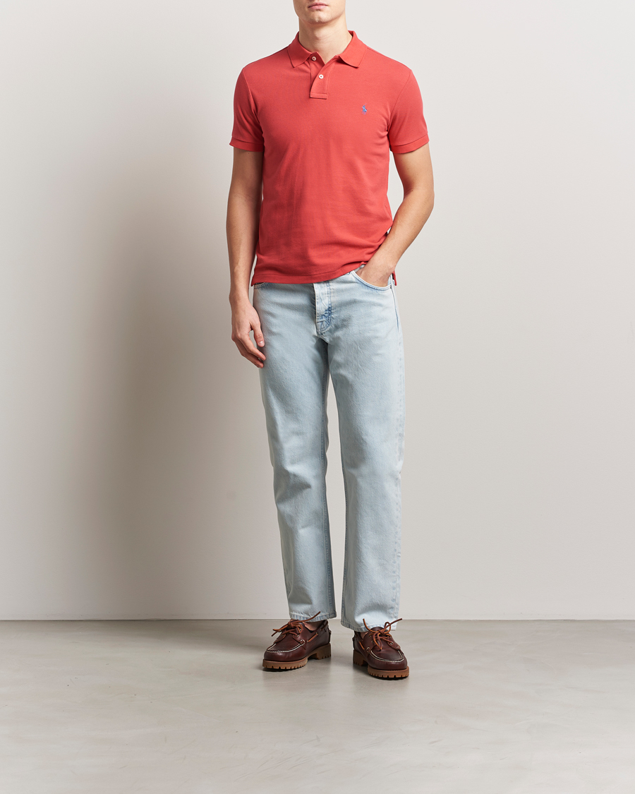 Heren | Polo's | Polo Ralph Lauren | Slim Fit Polo Spring Red