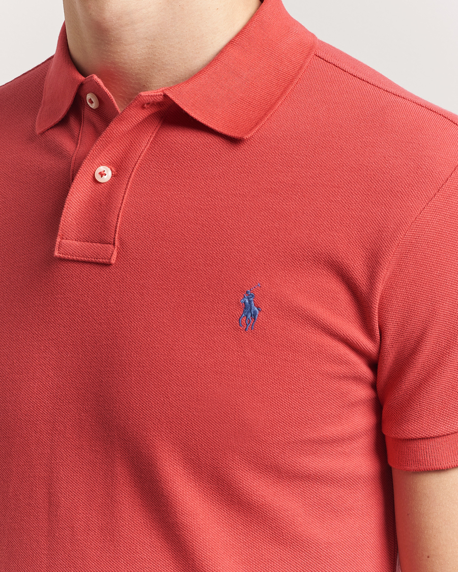 Heren | Polo's | Polo Ralph Lauren | Slim Fit Polo Spring Red