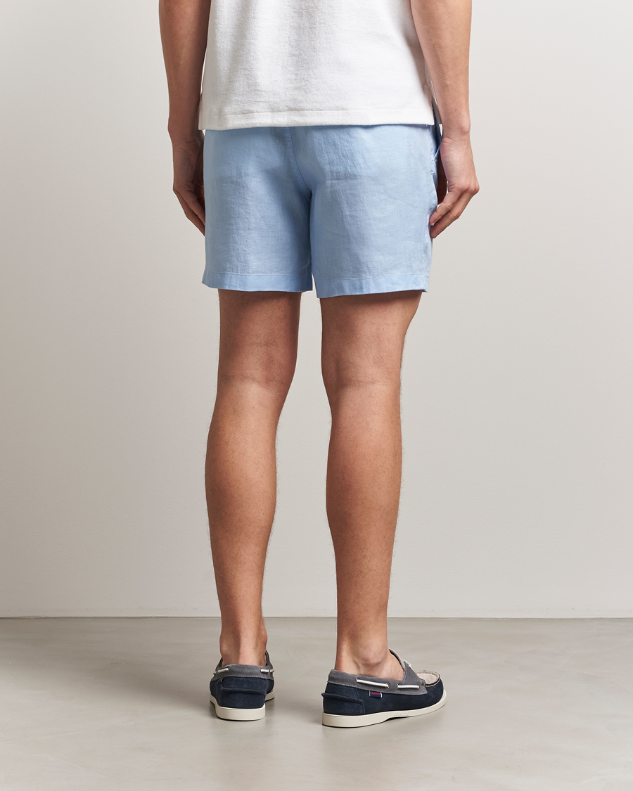Heren | Korte broek | Polo Ralph Lauren | Prepster Drawstring Linen Shorts Office Blue
