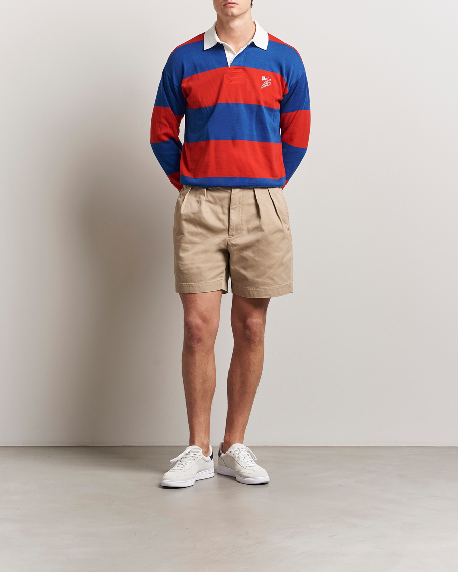 Heren | Korte broek | Polo Ralph Lauren | Cormac Pleated Shorts RL Khaki