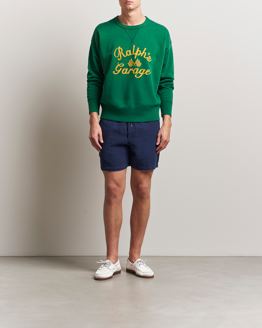 Heren | Korte broek | Polo Ralph Lauren | Prepster Linen Shorts Newport Navy