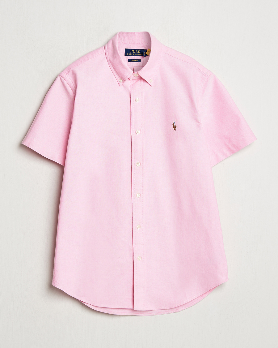 Heren | Overhemden | Polo Ralph Lauren | Short Sleeve Oxford Shirt New Rose