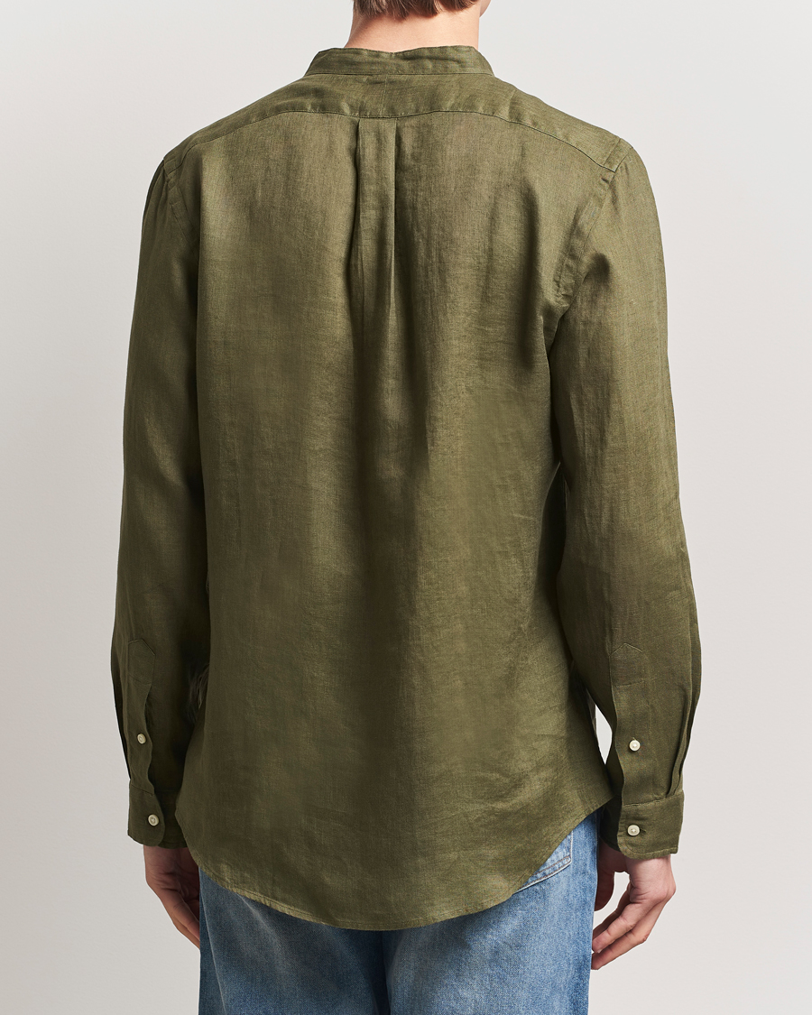 Heren | Overhemden | Polo Ralph Lauren | Slim Fit Linen Shirt New Olive