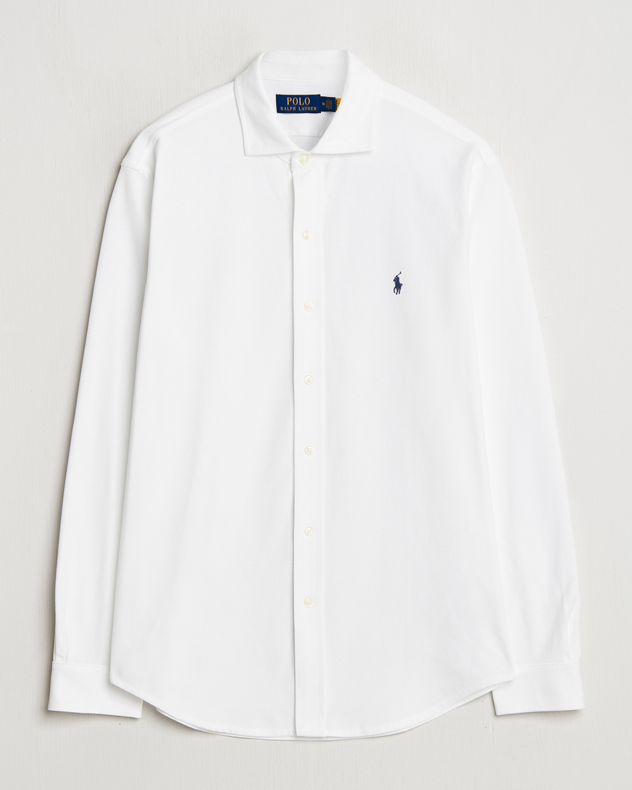 Heren | Overhemden | Polo Ralph Lauren | Cotton Long Sleeve Shirt White