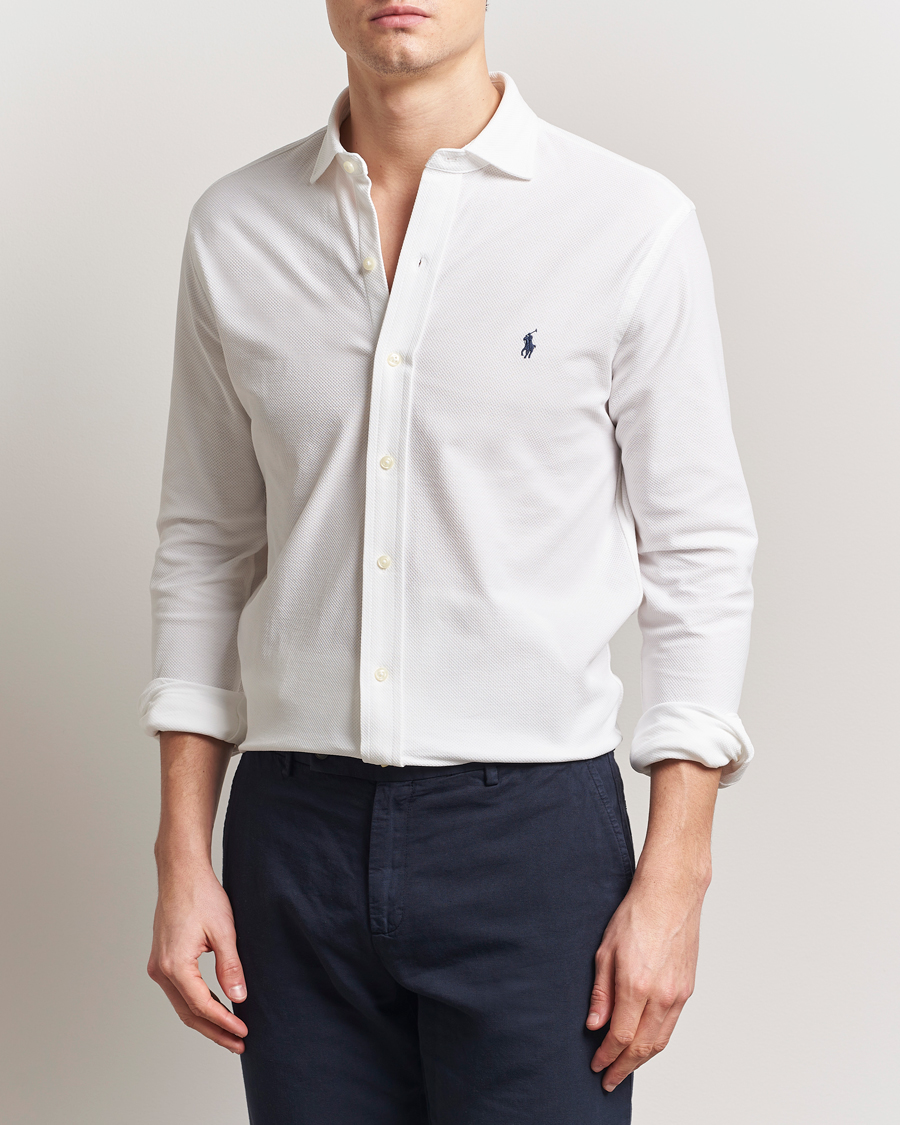 Heren | Overhemden | Polo Ralph Lauren | Cotton Long Sleeve Shirt White
