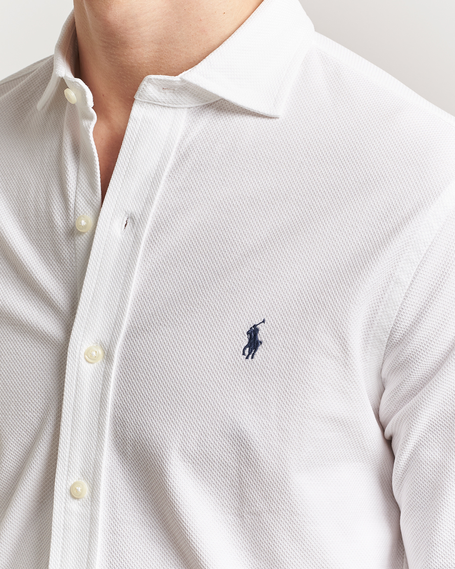 Heren | Overhemden | Polo Ralph Lauren | Cotton Long Sleeve Shirt White