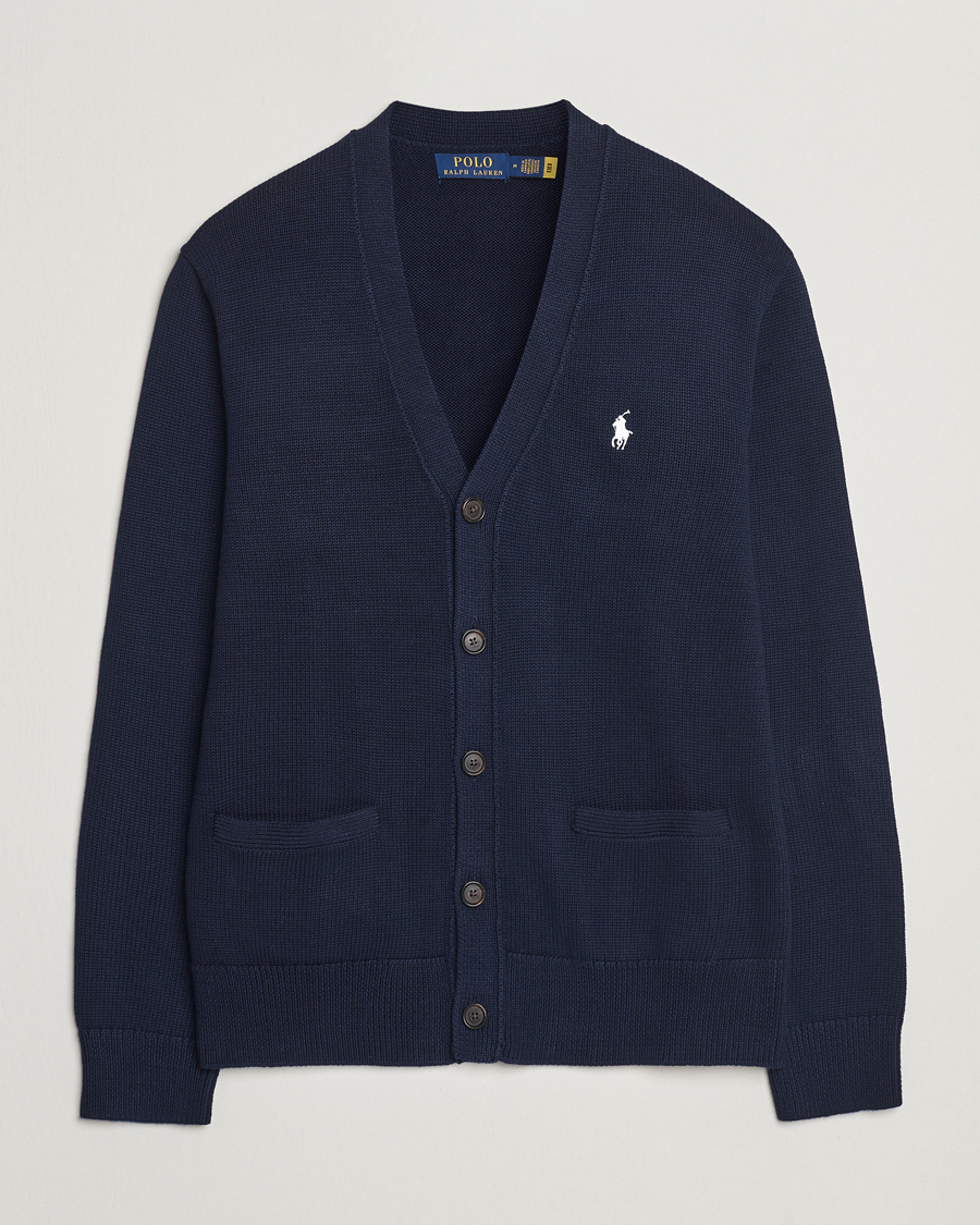 Heren | Truien | Polo Ralph Lauren | Cotton Cardigan Hunter Navy