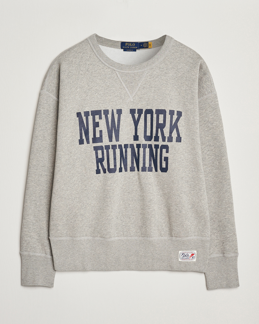 Heren | Truien | Polo Ralph Lauren | NYC Running Fleece Sweatshirt Dark Sport Heather