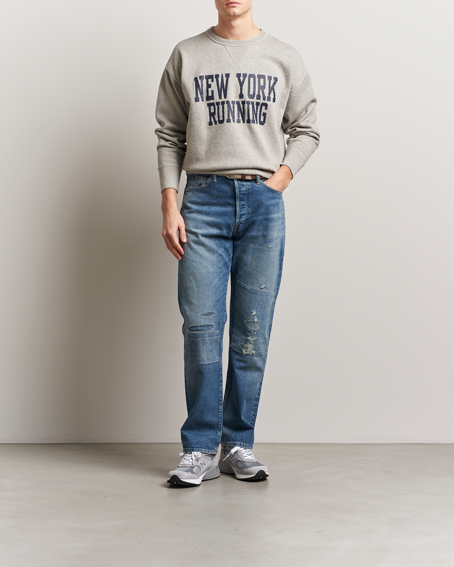 Heren | Truien | Polo Ralph Lauren | NYC Running Fleece Sweatshirt Dark Sport Heather