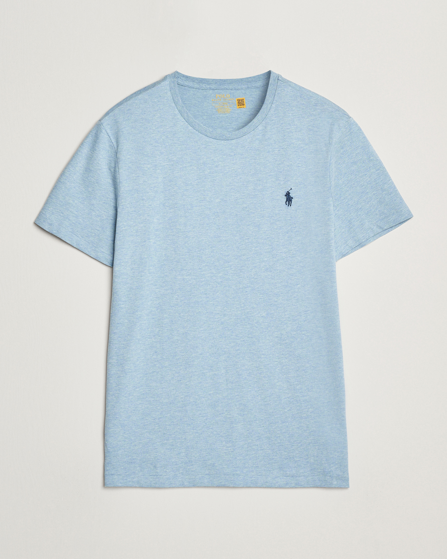 Heren | T-shirts | Polo Ralph Lauren | Crew Neck T-Shirt Modern Blue Heather