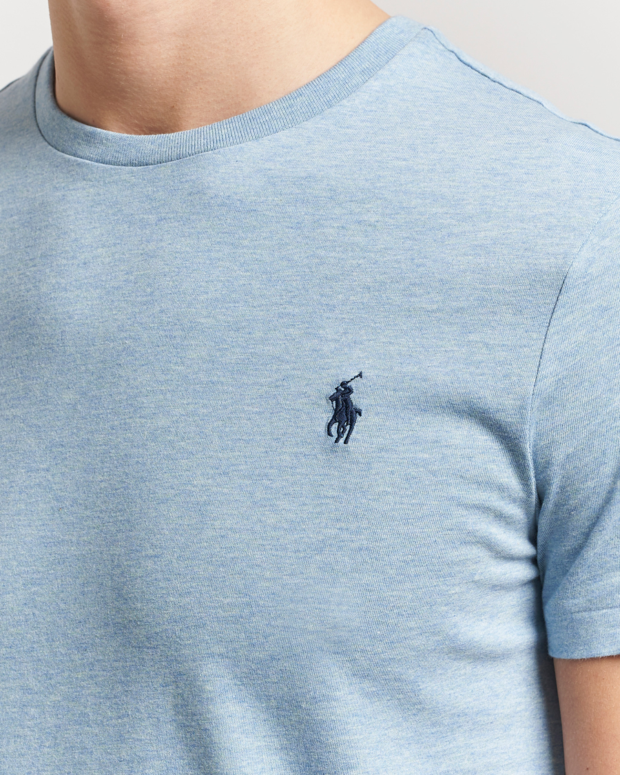 Heren | T-shirts | Polo Ralph Lauren | Crew Neck T-Shirt Modern Blue Heather