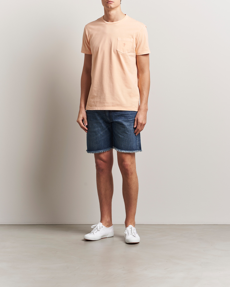 Heren | T-shirts | Polo Ralph Lauren | Crew Neck Pocket T-Shirt Amber