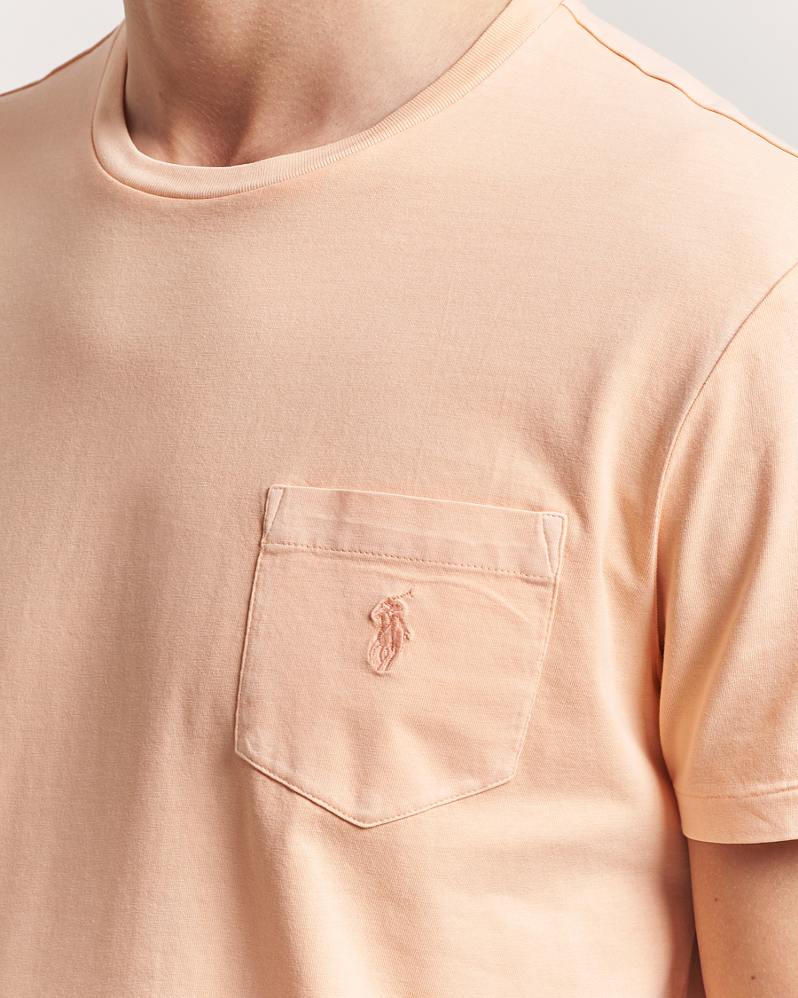 Heren | T-shirts | Polo Ralph Lauren | Crew Neck Pocket T-Shirt Amber