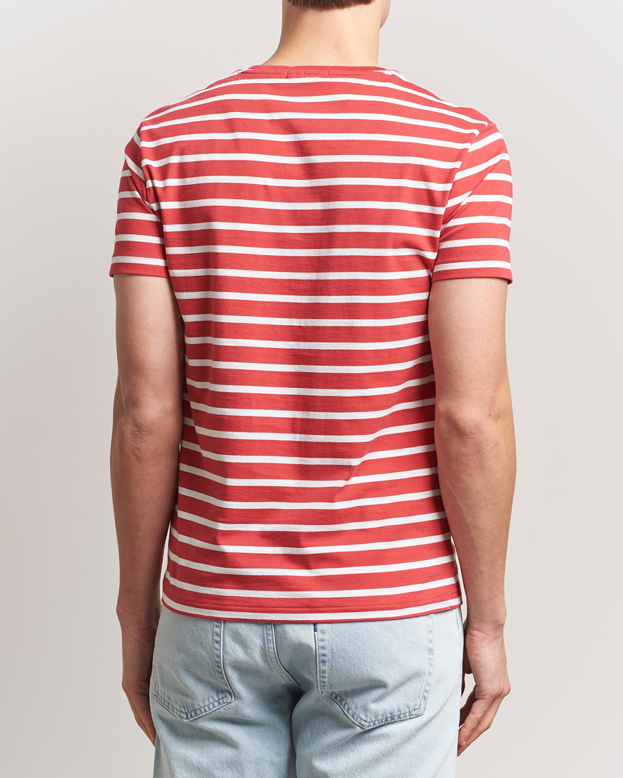 Heren | T-shirts | Polo Ralph Lauren | Custom Slim Fit Striped T-Shirt Spring Red/White