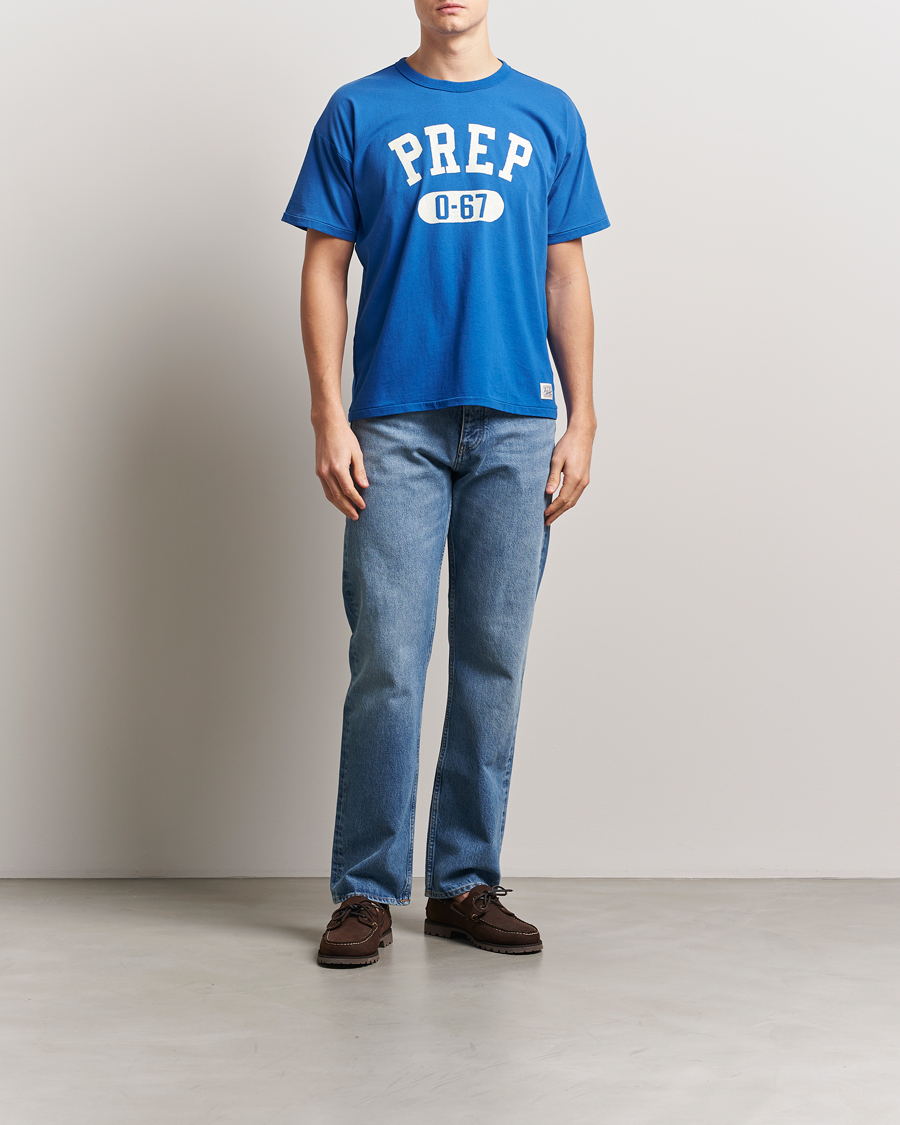 Heren | T-shirts | Polo Ralph Lauren | Vintage Crew Neck T-Shirt Heritage Blue