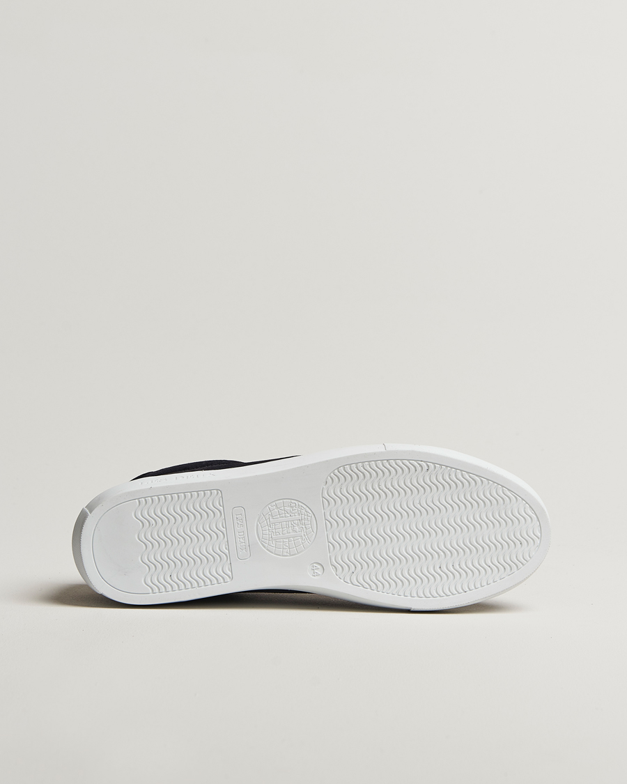 Heren | Sneakers | LES DEUX | Theodor Suede Sneakers Navy