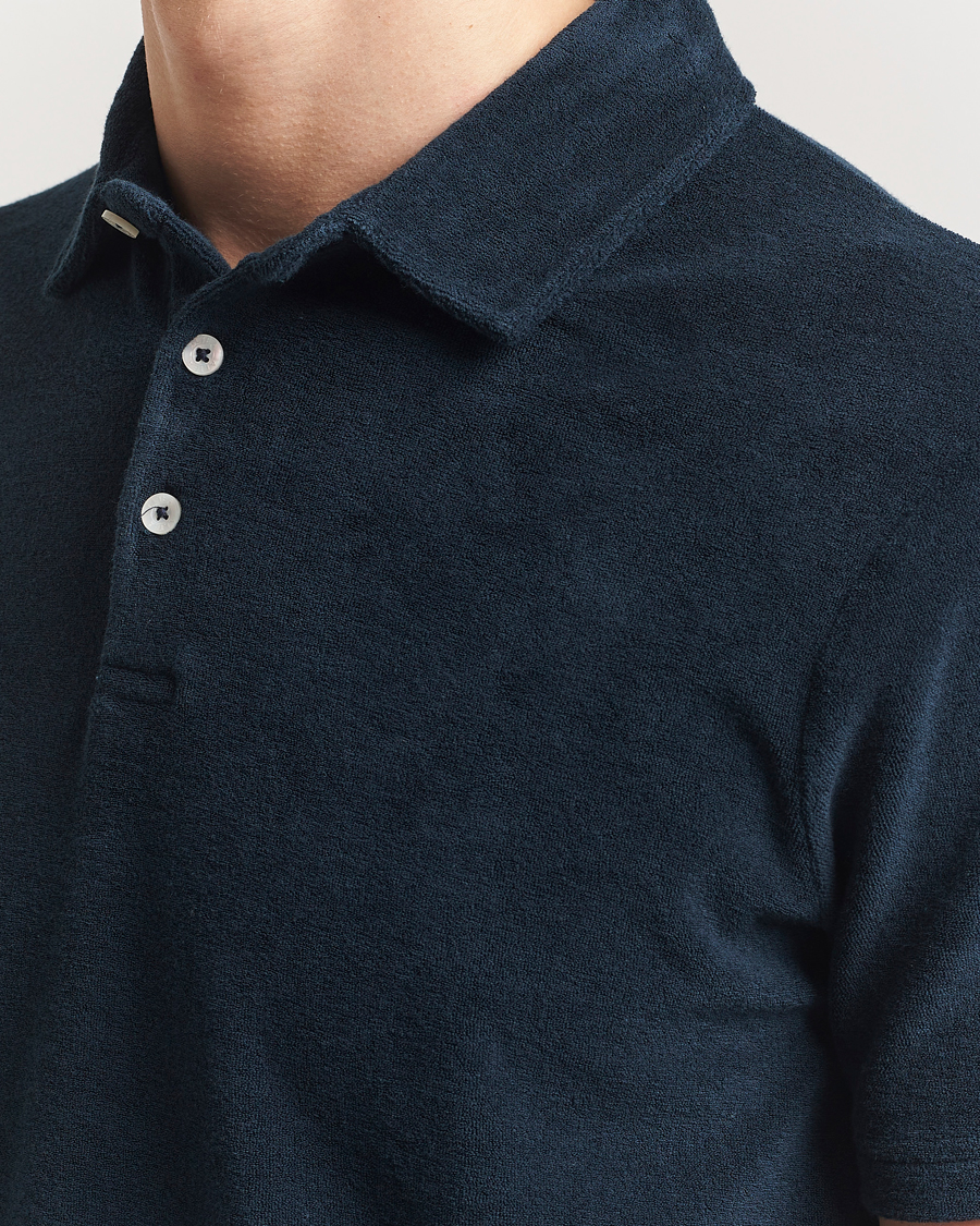Heren | Polo's | Altea | Terry Cotton Polo Navy
