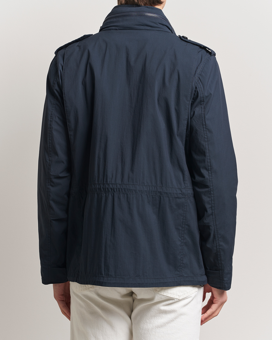 Heren | Jassen | Aspesi | Lightweight Cotton Field Jacket Navy