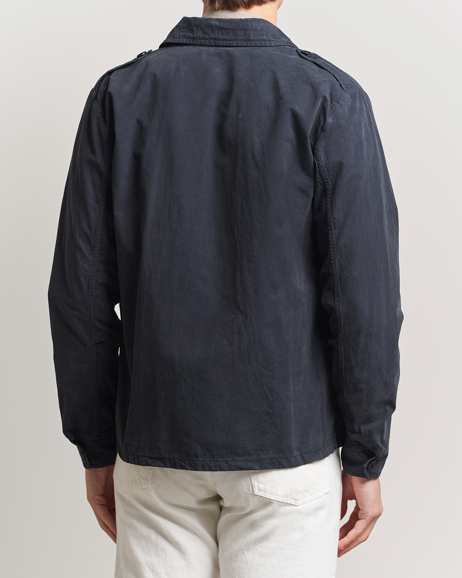 Heren | Jassen | Aspesi | Cotton Field Shirt Navy