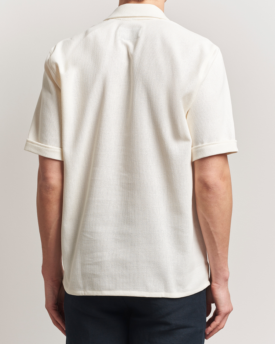 Heren | Overhemden | Peregrine | Quay Cuban Collar Shirt White