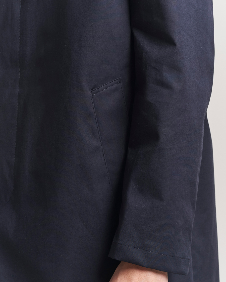 Heren | Jassen | Mackintosh | Donoon Car Coat Navy