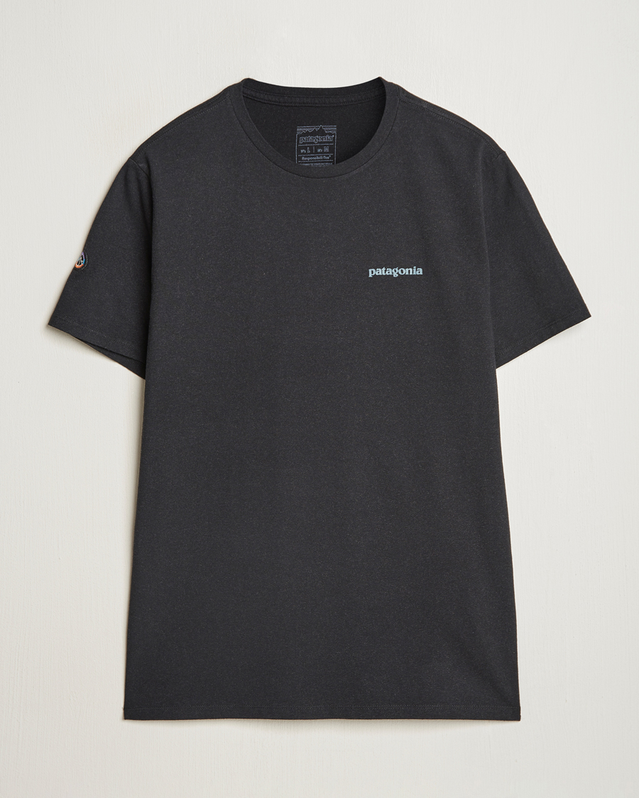 Heren | T-shirts | Patagonia | Fitz Roy Icon Responsibili-Tee Ink Black