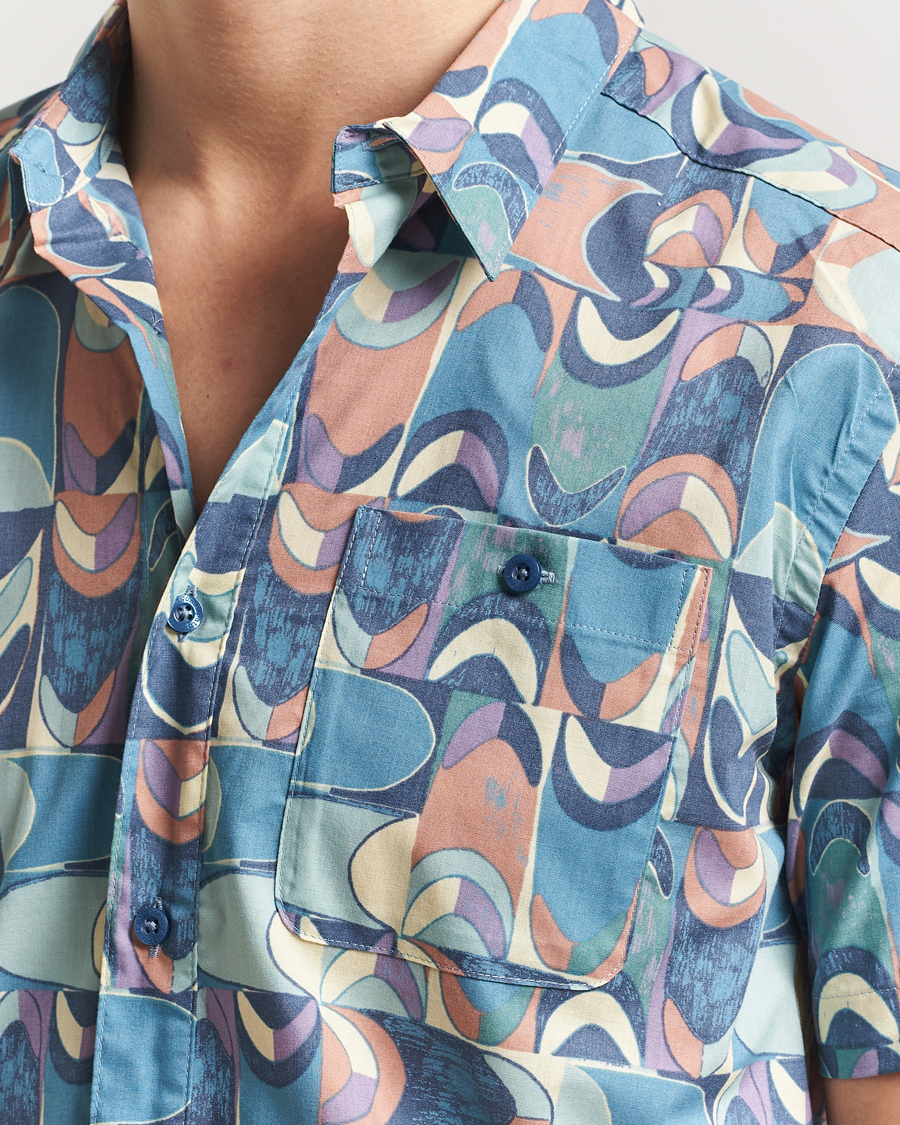 Heren | Overhemden | Patagonia | Go To Short Sleeve Shirt Still Blue
