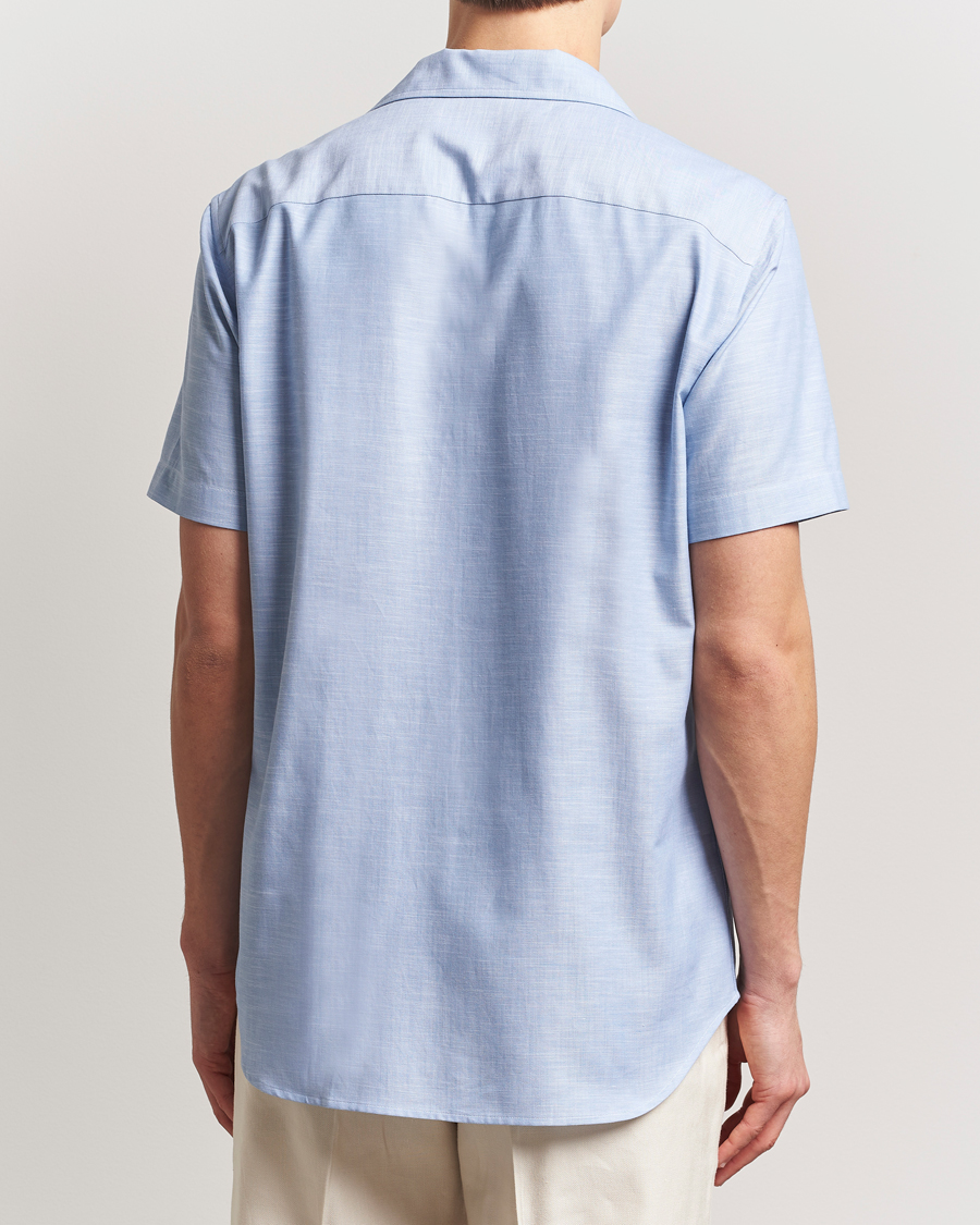 Heren | Overhemden | Brioni | Cotton Capri Shirt Light Blue