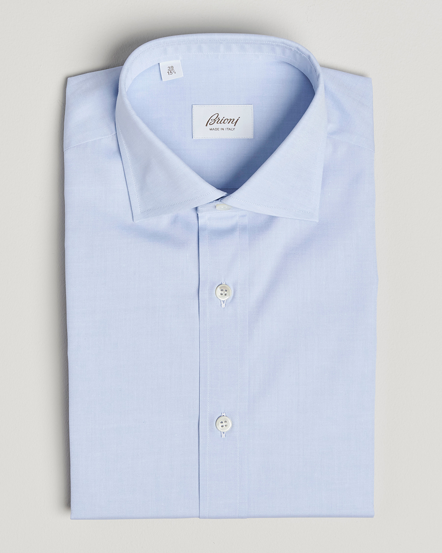 Heren | Overhemden | Brioni | Classic Dress Shirt Light Blue