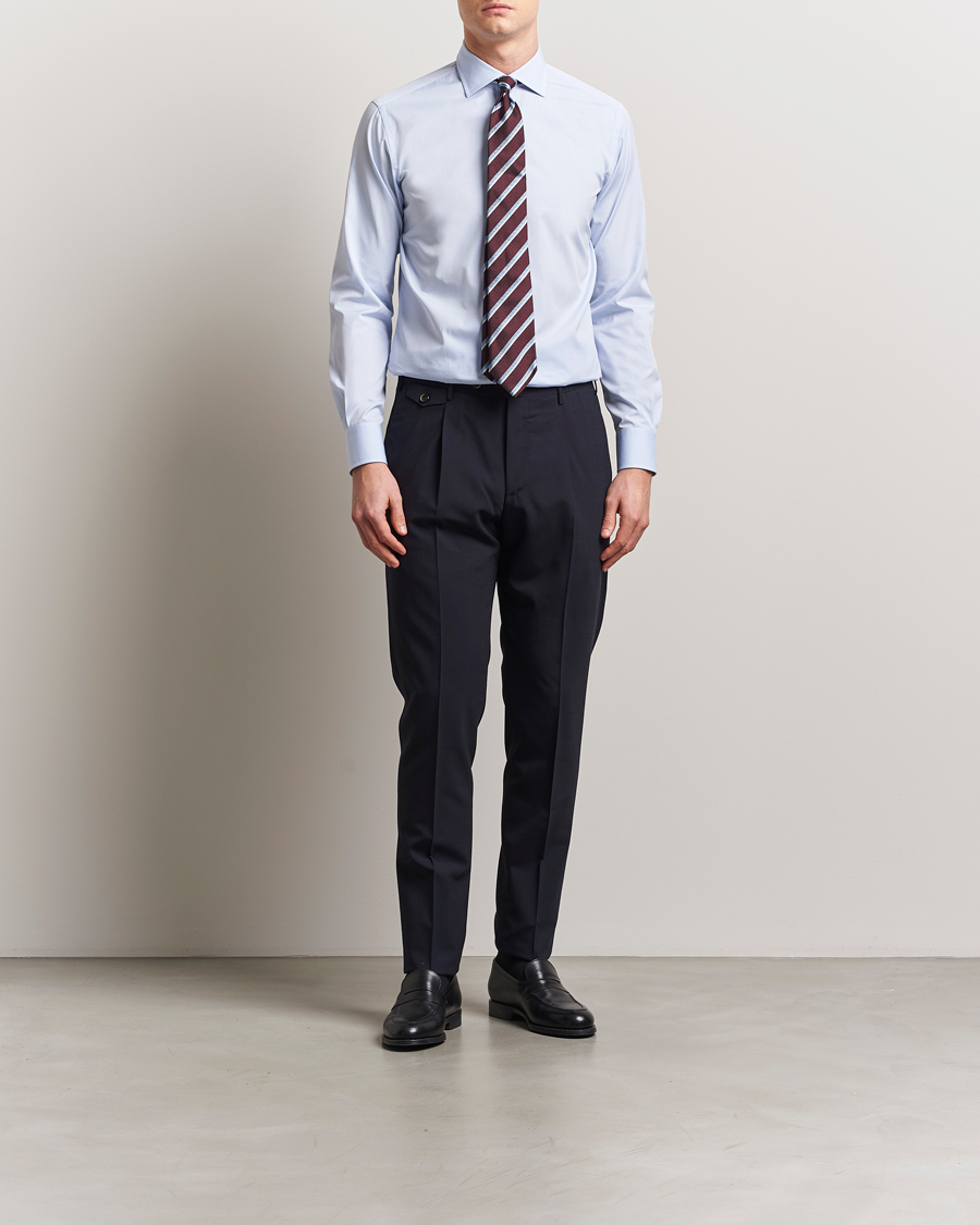 Heren | Overhemden | Brioni | Classic Dress Shirt Light Blue