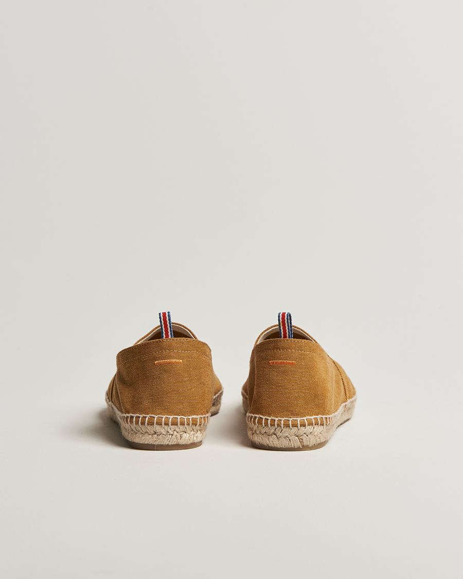 Heren | Espadrilles | Castañer | Pablo Washed Canvas Espadrilles Ambar